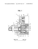 Starter for cranking internal combustion engine diagram and image