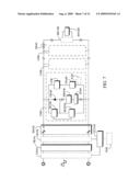 Lamp driving circuit of power source and charge/discharge device in parallel connection diagram and image