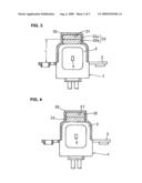 Pickup coil having adjustable characteristic frequency diagram and image