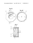 Audible signaling device diagram and image