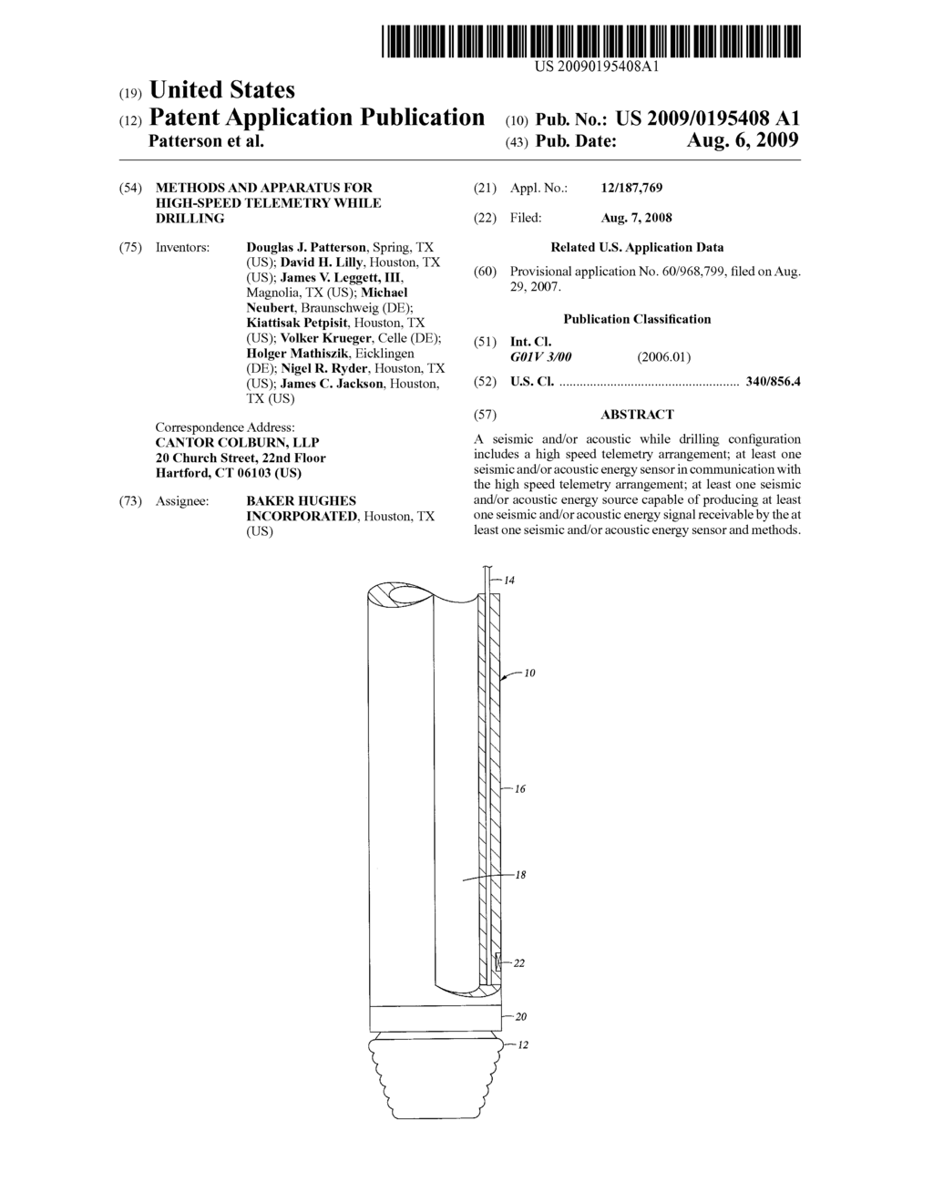 METHODS AND APPARATUS FOR HIGH-SPEED TELEMETRY WHILE DRILLING - diagram, schematic, and image 01