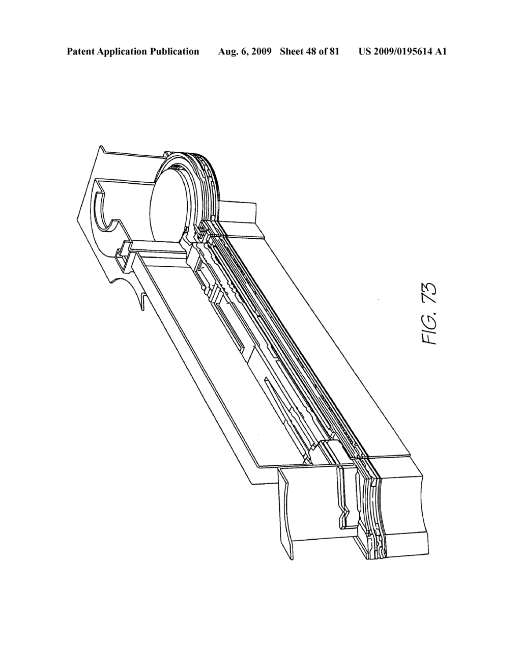 Inkjet Printhead Nozzle Arrangement With Actuator Arm Slot Protection Barrier - diagram, schematic, and image 49