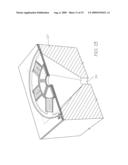 Inkjet Nozzle Arrangement Having Interleaved Heater Elements diagram and image