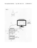 Image processing device, image processing method and program product diagram and image