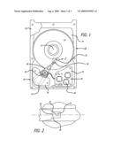 Heat assisted spindle motor of a hard disk drive diagram and image