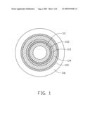 Method for making individually coated and twisted carbon nanotube wire-like structure diagram and image