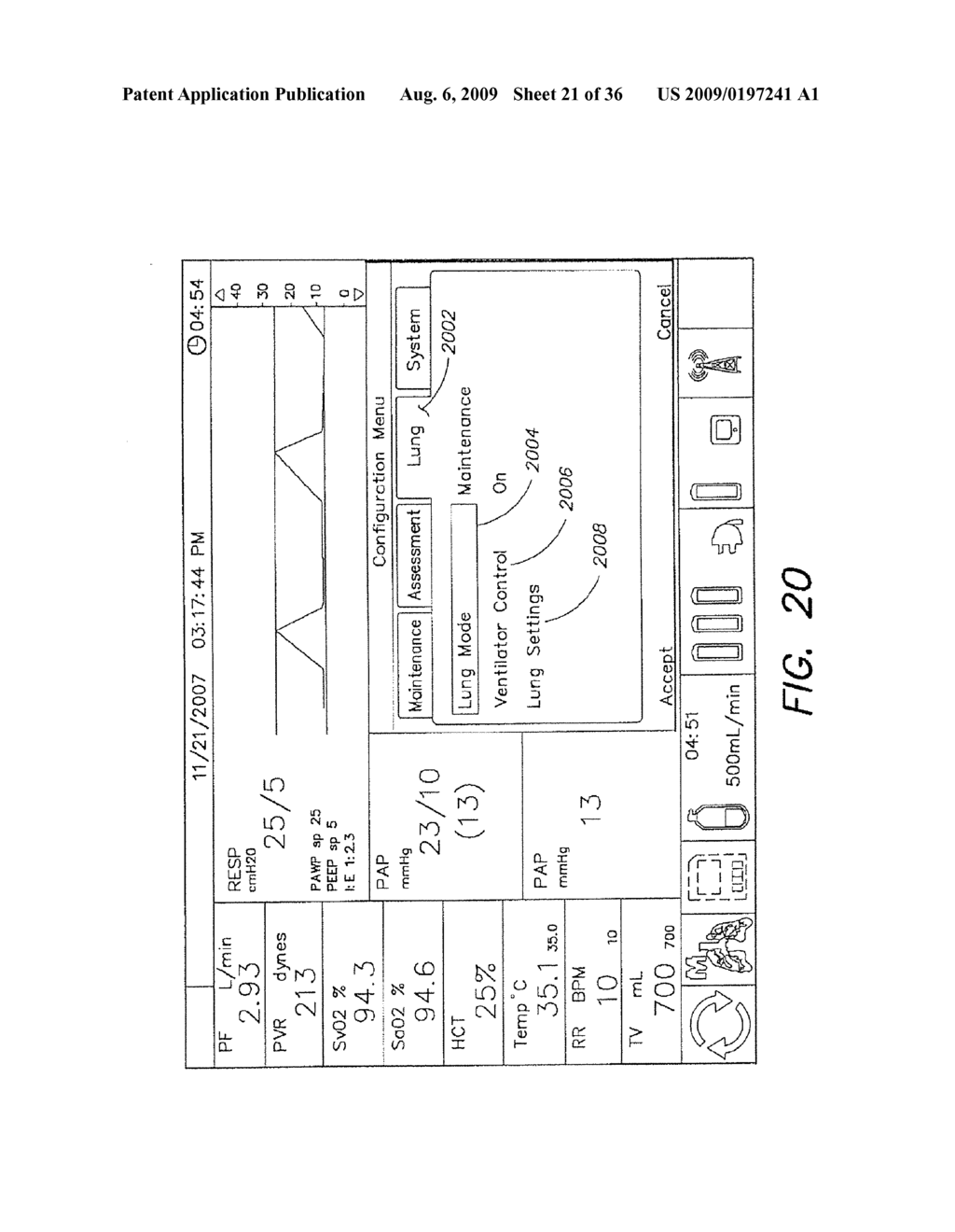 SYSTEMS AND METHODS FOR EX VIVO LUNG CARE - diagram, schematic, and image 22