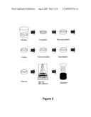 Composition for increasing microorganism wall permeability and method for detecting said microorganisms on a membrane diagram and image