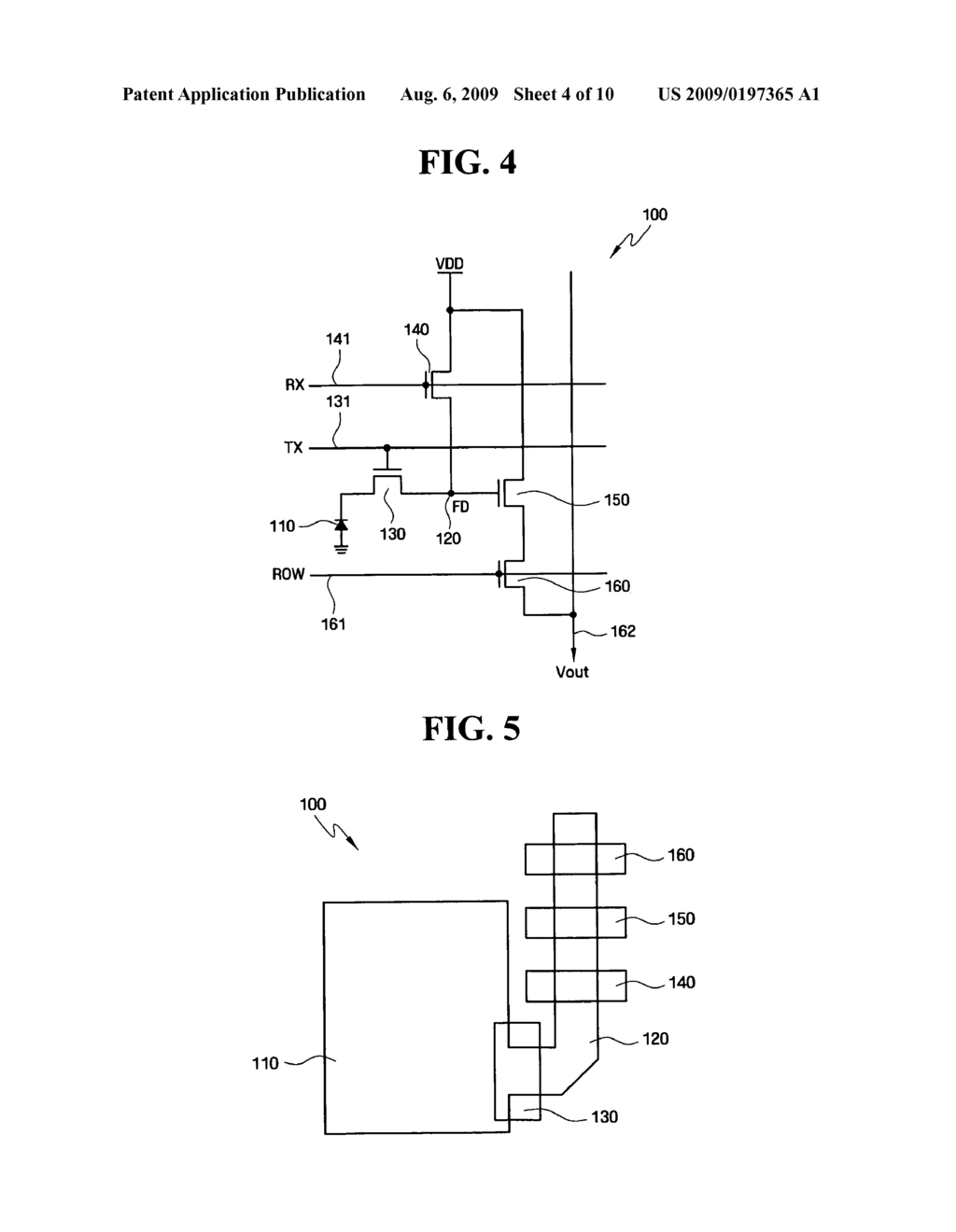 Treatment method for surface of substrate, method of fabricating image sensor by using the treatment method, and image sensor fabricated by the same - diagram, schematic, and image 05