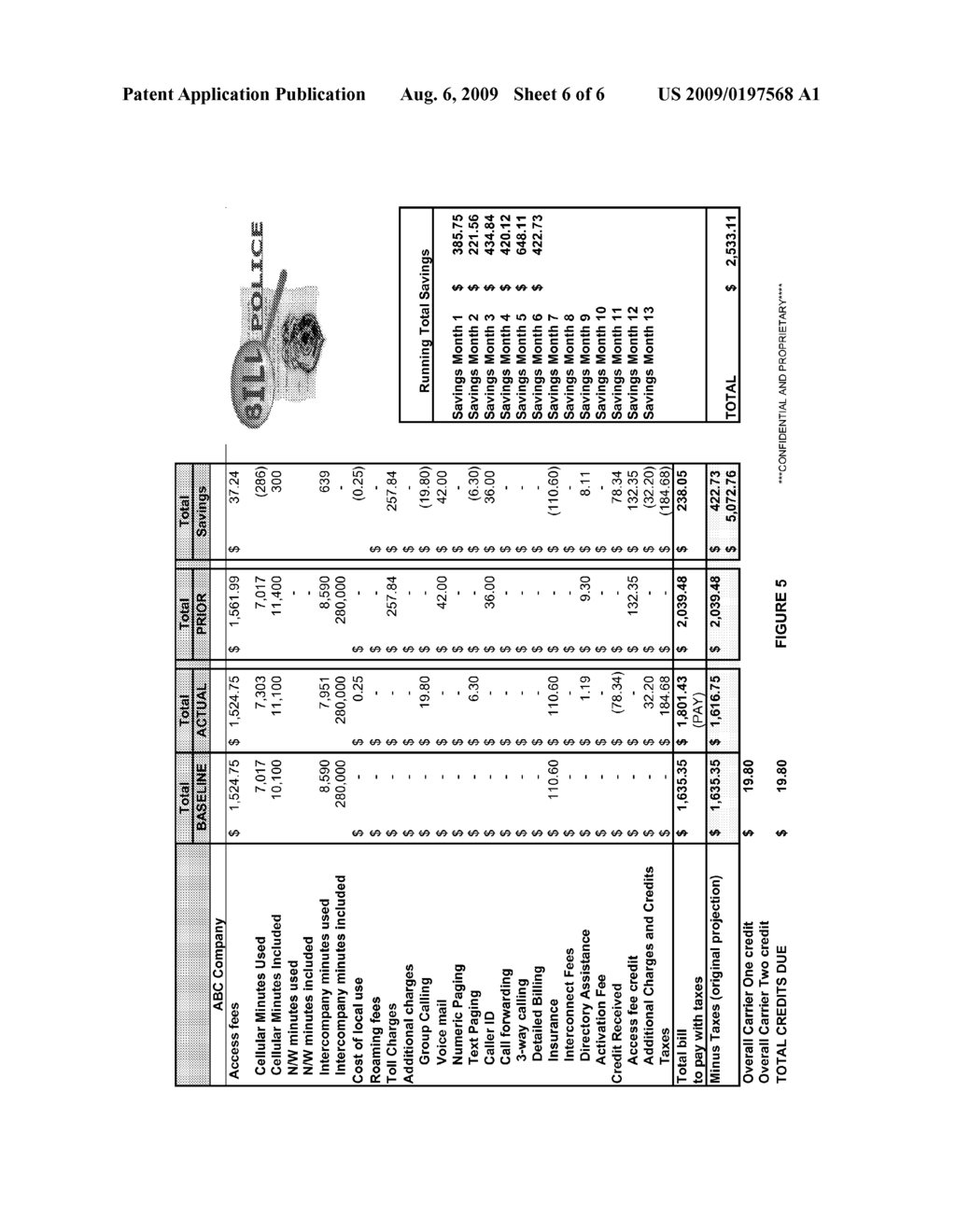 Method for Managing Wireless Telecommunication Bills - diagram, schematic, and image 07