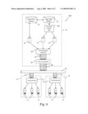 GAMING SYSTEM AND A METHOD OF MANAGING BANDWIDTH USAGE IN A GAMING NETWORK diagram and image