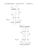 Continuous variable transmission device with high shift transmission pulley train diagram and image