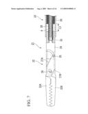 Endoscope treatment instrument diagram and image