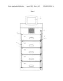 ACCESS-CONTROLLED STORAGE SYSTEM diagram and image