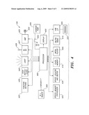 Ear-mounted MP3 player with radio and remote control diagram and image