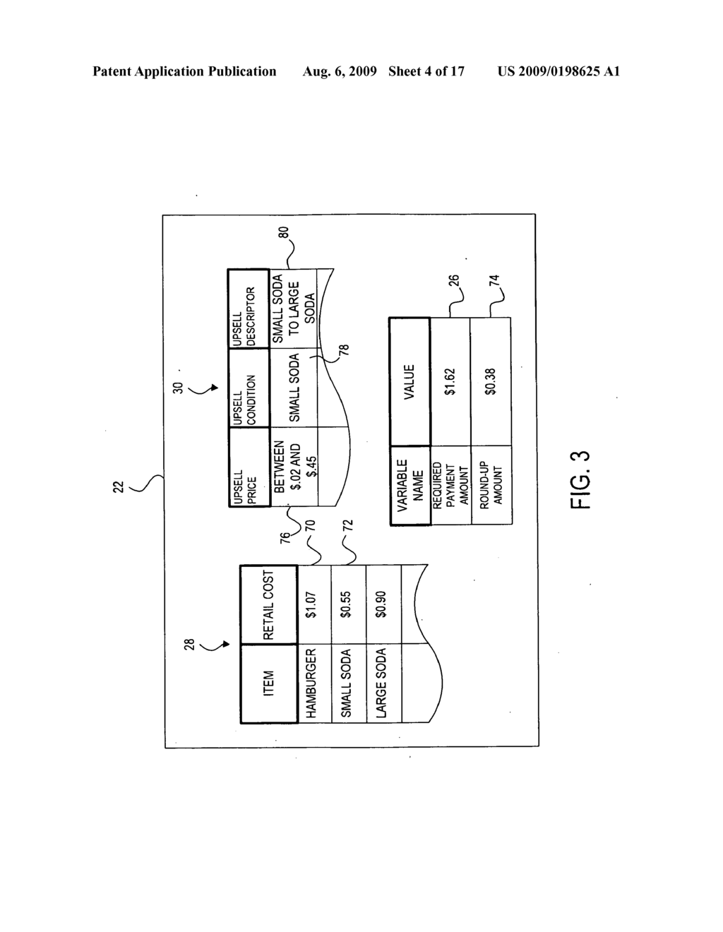 METHOD AND SYSTEM FOR PROCESSING SUPPLEMENTARY PRODUCT SALES AT A POINT-OF-SALE TERMINAL - diagram, schematic, and image 05