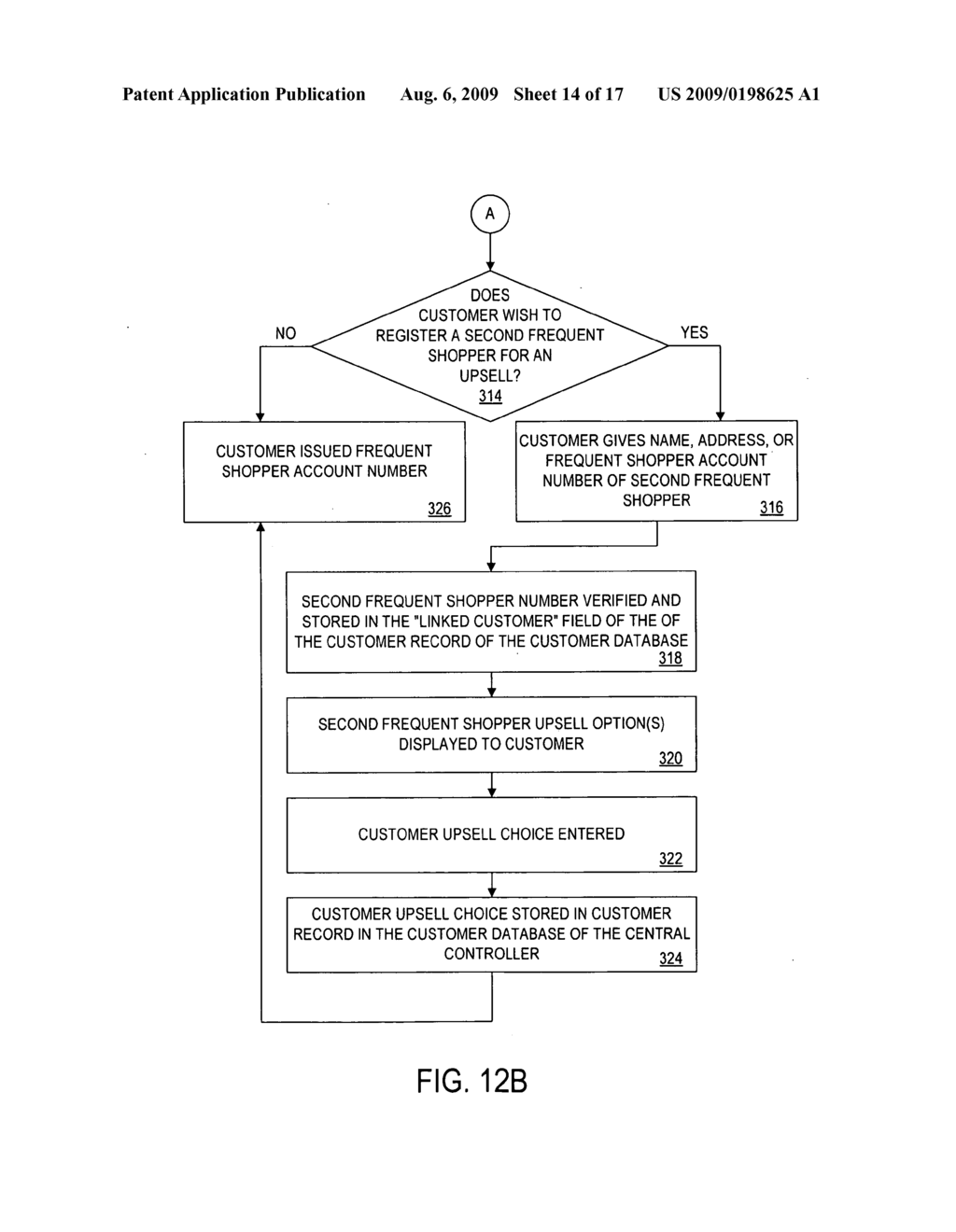 METHOD AND SYSTEM FOR PROCESSING SUPPLEMENTARY PRODUCT SALES AT A POINT-OF-SALE TERMINAL - diagram, schematic, and image 15