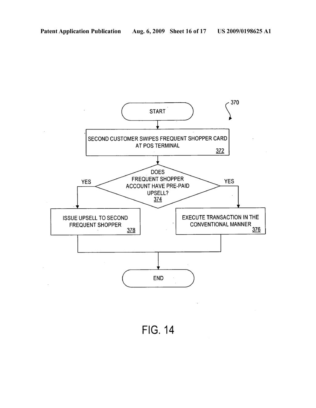 METHOD AND SYSTEM FOR PROCESSING SUPPLEMENTARY PRODUCT SALES AT A POINT-OF-SALE TERMINAL - diagram, schematic, and image 17