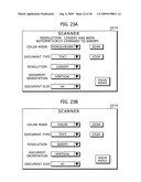 Image Forming System, Image Forming Apparatus, User Interface Device, Extended User Interface Compatibility Confirming Method, Document Scanning Method and Setting Value Managing Method diagram and image