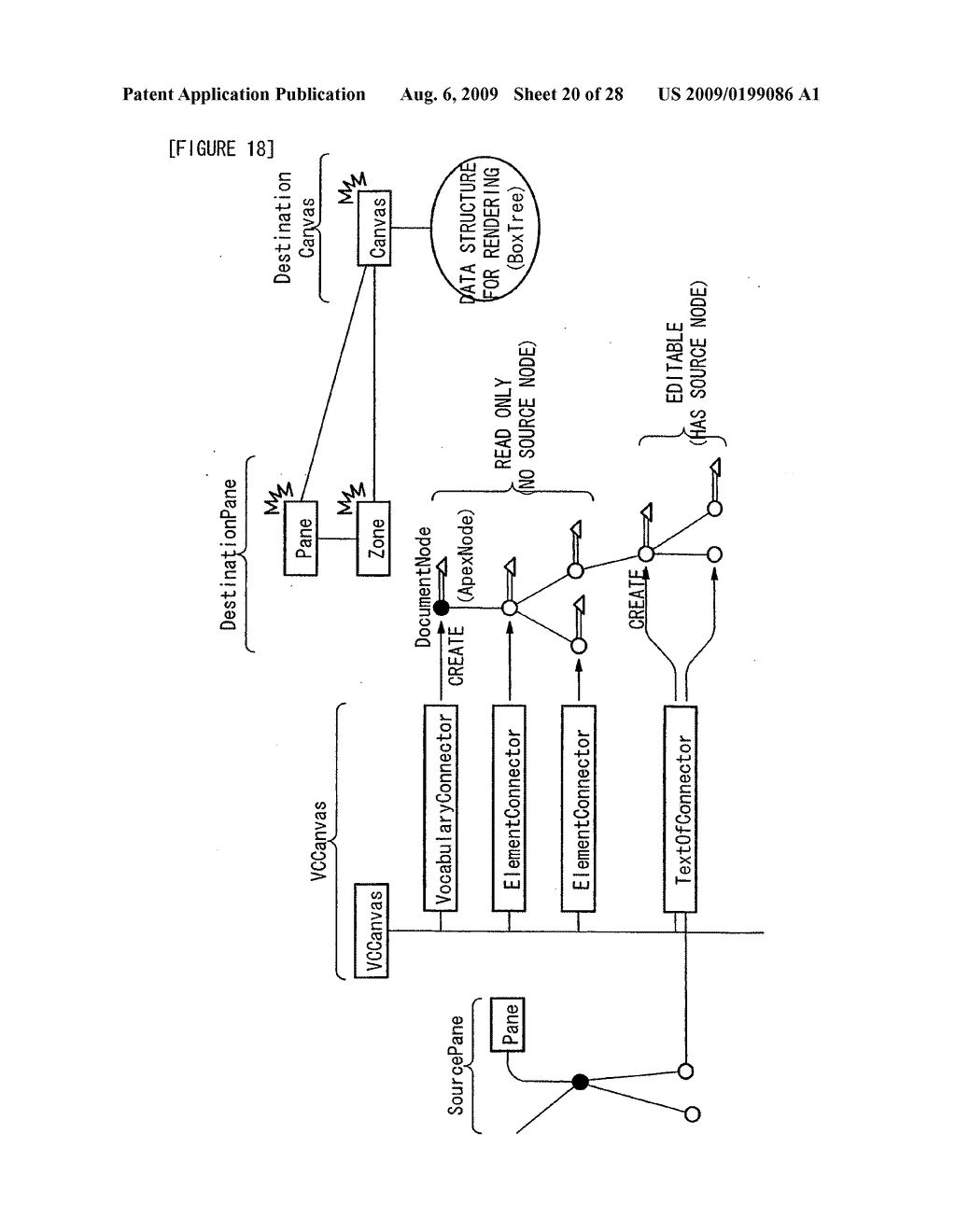 Document processing and management approach to making changes to a document and its representation - diagram, schematic, and image 21