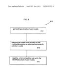 System and process for generating a selection model for use in personalized non-competitive advertising diagram and image