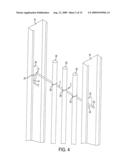 SUPPORT STRUCTURE FOR USE WITH METAL BEAMS diagram and image