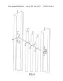 SUPPORT STRUCTURE FOR USE WITH METAL BEAMS diagram and image