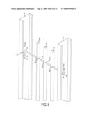 SUPPORT STRUCTURE FOR USE WITH METAL BEAMS diagram and image