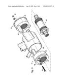 BICYCLE ECCENTRIC BOTTOM BRACKET diagram and image