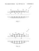 RADIALLY SUPPORTED SEAL AND METHOD diagram and image