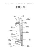 Electric supply device for slide structure diagram and image