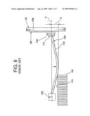 Electric supply device for slide structure diagram and image