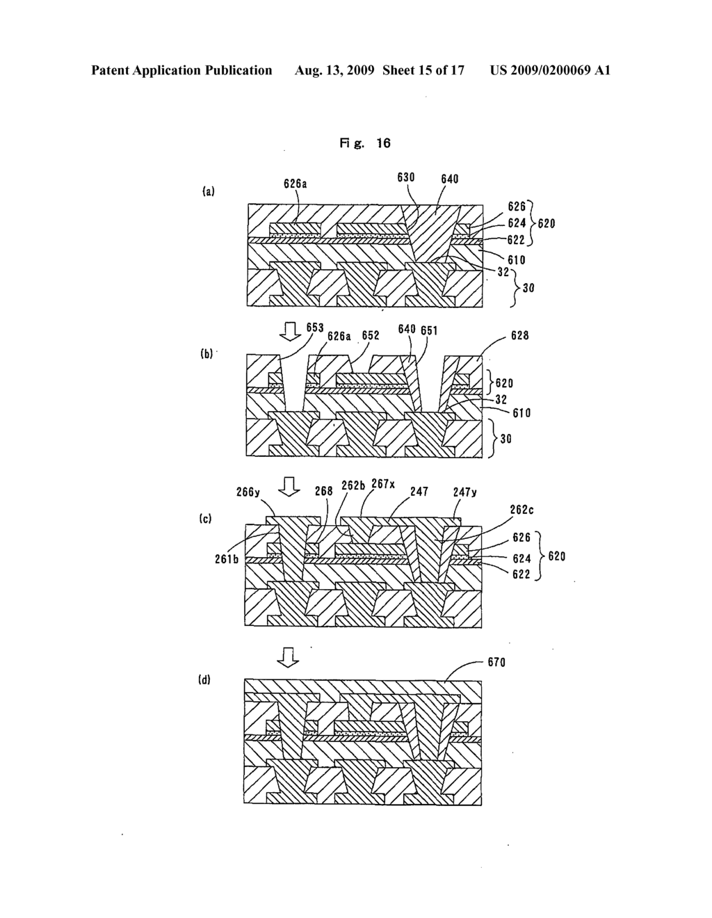 MULTILAYER PRINTED WIRING BOARD - diagram, schematic, and image 16