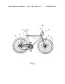 HYDRAULIC DISC BRAKE CALIPER WITH ONE WAY PLUMBING diagram and image