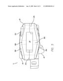 HYDRAULIC DISC BRAKE CALIPER WITH ONE WAY PLUMBING diagram and image