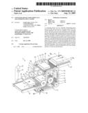 Conveying device for vertically transporting piece goods diagram and image