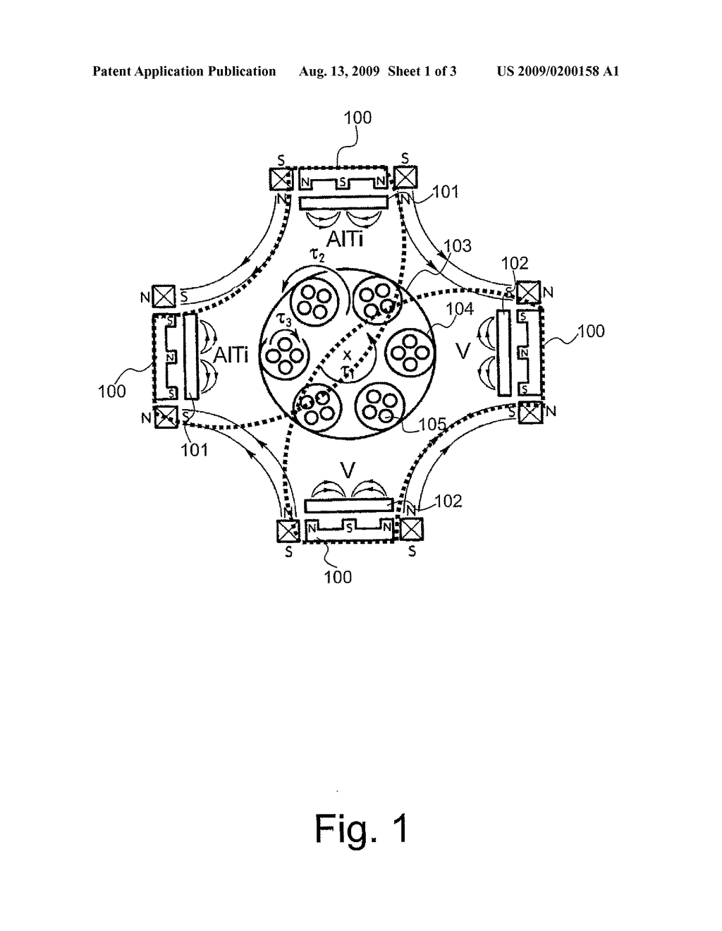 HIGH POWER IMPULSE MAGNETRON SPUTTERING VAPOUR DEPOSITION - diagram, schematic, and image 02