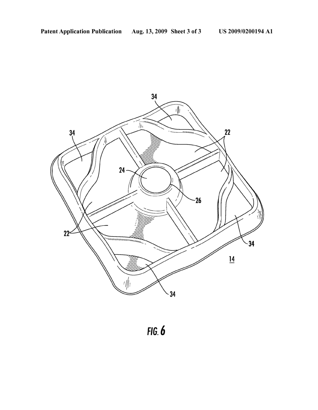 SERVING PLATTER HAVING DISPOSAL OPENING AND SHALLOW SEALING LID - diagram, schematic, and image 04