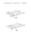 Dual compartment pouch diagram and image