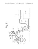 Managing structure for umbilical member of industrial robot diagram and image