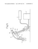 Managing structure for umbilical member of industrial robot diagram and image