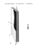 METHOD FOR FORMING AN ELECTRONIC DEVICE ON A FLEXIBLE SUBSTRATE SUPPORTED BY A DETACHABLE CARRIER diagram and image