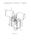 Mechanism for treat choosing game set diagram and image