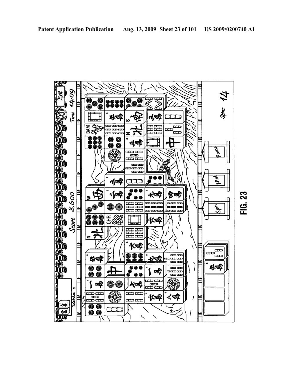 METHOD AND SYSTEM FOR PLAYING A MATCHING GAME - diagram, schematic, and image 24