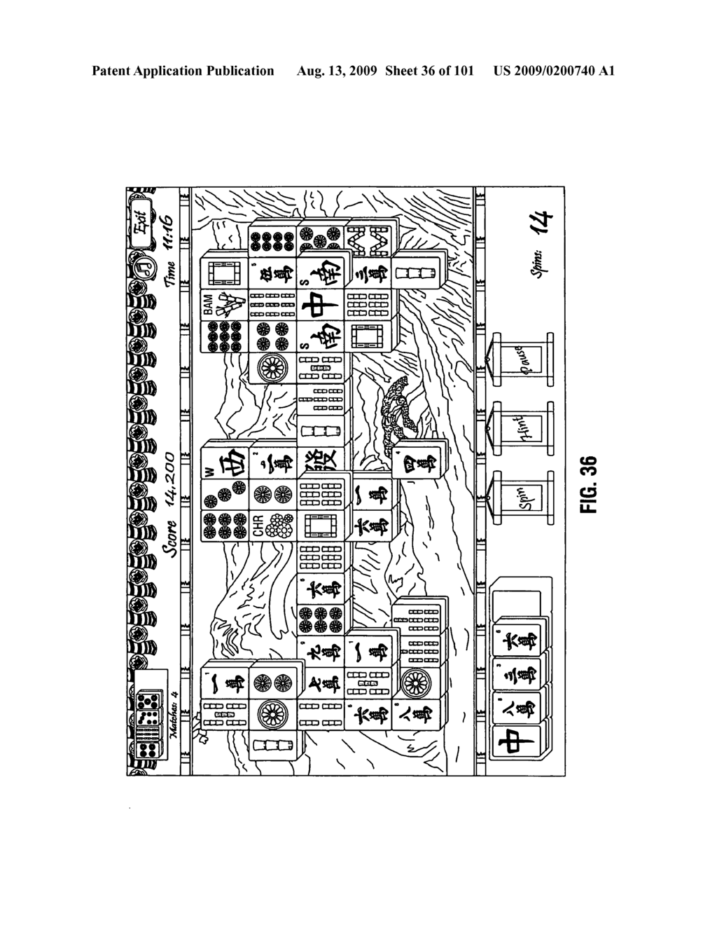 METHOD AND SYSTEM FOR PLAYING A MATCHING GAME - diagram, schematic, and image 37