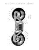 AXLEBOX RETAINER KEY, AN ASSEMBLY INCLUDING THE KEY AND A METHOD OF FASTENING THE KEY diagram and image