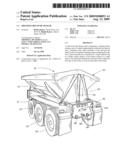 Mid-sized side dump trailer diagram and image