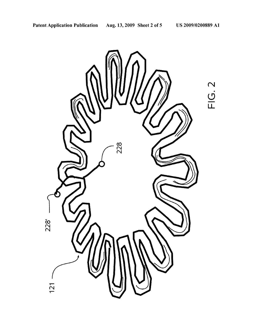 Nested Serpentine Winding for an Axial Gap Electric Dynamo Machine - diagram, schematic, and image 03