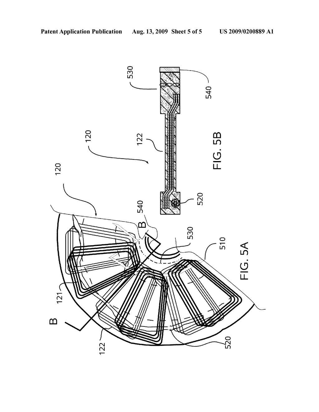 Nested Serpentine Winding for an Axial Gap Electric Dynamo Machine - diagram, schematic, and image 06