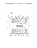 SURFACE ACOUSTIC WAVE FILTER DEVICE diagram and image